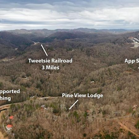 Wrap-Around Porch, Hot Tub And Game Room Blowing Rock Exterior foto